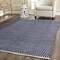Safavieh Boston Tufted Rectangle Area RugNavy 2 ft.3 in. x 11 ft. BOS685D-211 - alternate 3